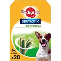 Pedigree Dentastix Fresh Snack Dental para la Higiene Oral y Contra el Mal Aliento de Perros Pequeños (4 paquetes de…